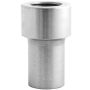 QA1 1844-132 Tube Adapter - 1-1/4in OD - Smooth - Right Hand - 7/8-18 Thread .120 Wall - Alloy