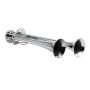 Kleinn Air Horns 102 Kleinn Chrome Dual Horn/ 15In/12.25In - Chrome-Plated Zinc Alloy
