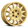 Raceline 401GD Aero 17x8in / 5x114.3 BP / 40mm Offset / 72.62mm Bore - Gloss Gold Wheel