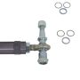 BBK PERFORMANCE BBK2561 Bump Stop Kit - Billet Alm. - 79-93 Mustang