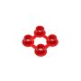 Energy Suspension 70.7012R Polaris XP 1000 Shifter/Brake Pedal Bushing - Red