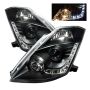 SPYDER 5064738 Projector Headlights - DRL - Black