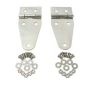 Rugged Ridge 76-95 Jeep CJ / Jeep Wrangler Stainless Steel Hood Hinges