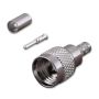 Rugged Radios UHF-CONN-MINI Crimp On UHF Mini Male Antenna Connector