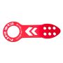 NRG Universal Front Tow Hook - Anodized Red