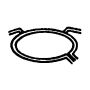 AP Exhaust 8056 Exhaust Bracket