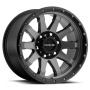 Raceline 934G Clutch 20x10in / 5x127 BP / -19mm Offset / 78.1mm Bore - Gunmetal Wheel
