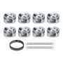 JE Pistons BBC NITROUS DOME GP Set of 8 Pistons