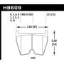 Hawk 08-14 Audi R8 4.2L Base Front ER-1 Brake Pads