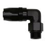DeatschWerks 10AN ORB Female Swivel 90-Degree Hose End CPE - Anodized Matte Black