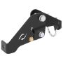 RockJock RJ-431110-103 JK Wrangler Unlimited 4Dr High Steer Front Trac Bar & Stabilizer Shock Relocation Bracket