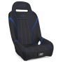 PRP Seats A5701-PORXP-V PRP Polaris RZR PRO XP/PRO R/Turbo R GT/S.E. Suspension Seat- Black/Blue
