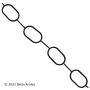 BECK/ARNLEY 037-6074 INTAKE MANIFOLD GKT