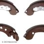 BECK/ARNLEY 081-3259 NEW BRAKE SHOES