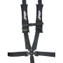 PRP Seats SB5.2CAMRT PRP 5.2 Cam-Lock Harness w/ Ratchet Lap Belt - Black
