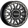 Raceline A92B Podium 14x7in / 4x156 BP / 10mm Offset / 132.5mm Bore - Satin Black Beadlock Wheel