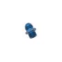Russell Performance -4 AN Flare to 12mm x 1.25 Metric Thread Adapter (Blue)