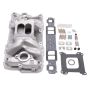 EDELBROCK EDE2042 SBC 7501 Intake Manifold & Installation Kit