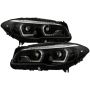 SPYDER 5088208 AFS Version Projector Headlights - Sequential LED Turn Signal - Black