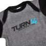 Turn 14 Distribution C9911 Baby Onesie - Grey