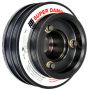ATI ATI918598 Damper - 5.67in - Alum - (2) 4 Grv - Nissan RB26 - R33 34 - 1Pc - w/Power Steering Pulley