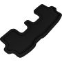 3D MAXpider 2008-2013 Toyota Highlander Kagu 3rd Row Floormats - Black