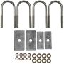 Rancho RS711 Leaf Spring Axle U-Bolt Kit