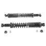 Monroe Shocks & Struts 58496 Load Adjusting Rear Suspension Shock Absorber and Coil Spring Assembly Pack of 2