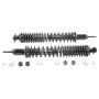 Monroe Shocks & Struts 58551 Load Adjusting Rear Suspension Shock Absorber and Coil Spring Assembly Pack of 2