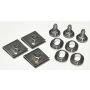 Cycra 1CYC-0440-00 14-18 YZF Yamaha Shroud Hardware Kit - Silver