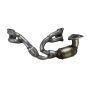 AB Catalytic 4964 Direct-Fit Catalytic Converter Y-Pipe EPA (Federal)