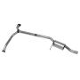 Walker Exhaust 55173 Direct Fit Exhaust Resonator and Pipe Assembly 1.875