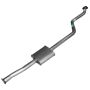Walker Exhaust 56118 Direct Fit Exhaust Resonator and Pipe Assembly