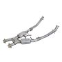 BBK PERFORMANCE BBK1662 2.50 X-Pipe w/Converters - 86-93 Mustang 5.0L