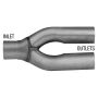 AP Exhaust AY250 Exhaust Y-Pipe