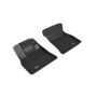 3D MAXpider 19-21 Audi E-Tron Kagu 1st Row Floormats - Black