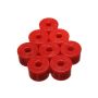 Energy Suspension Pad 1-7/8in Od X 9/16in Id X 1-5/16in H - Red