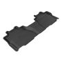3D MAXpider 2008-2020 Toyota Sequoia Kagu 2nd Row Floormats - Black