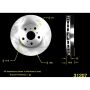BENDIX DRUM & ROTORS PRT1739 BENDIX Disc Brake Rotor