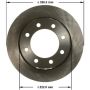 BENDIX DRUM & ROTORS PRT5910 BENDIX Disc Brake Rotor