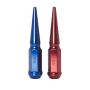 Wheel Mate 35425PU Spiked Lug Nuts Set of 24 - Blue 14x2.0