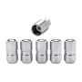 McGard (24515 MCG 5-LK WHL LK SET M14X1.5 NUT CONE SEAT, 22mm HEX, 1.639