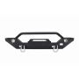 Fishbone Offroad FB22016 87-06 Jeep TJ/YJ Wrangler TJ/YJ Steel Front Bumper W/LEDs - Blk Textured Powercoat