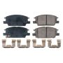 PowerStop 17-1913N PowerStop - Z17 Low-Dust Ceramic Brake Pads with Hardware