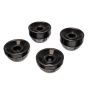 Energy Suspension 90-97 Honda Accord/Odyssey / 92-96 Honda Prelude Black Front Strut Rod Bushing Set