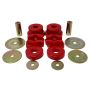 Energy Suspension 16.1114R 97-01 Honda CR-V (Auto Trans Only) 4WD Diff Mount Set - Red