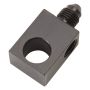 Russell 640503 Performance -3 AN SAE Brake Adapter Fitting (Black)
