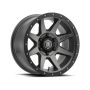 ICON 1817855557TT Rebound 17x8.5 5x150 25mm Offset 5.75in BS 110.1mm Bore Titanium Wheel