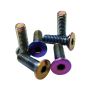 NRG Steering Wheel Screw Upgrade Kit (Conical) - Neochrome