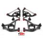 BMR Suspension AA030H BMR 78-87 G-Body Upper And Lower A-Arm Kit - Black Hammertone
